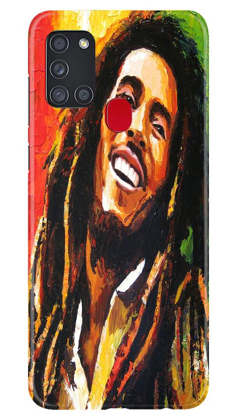 Bob marley Mobile Back Case for Samsung Galaxy A21s (Design - 295) Bob marley Case for Samsung Galaxy A21s (Design No. 295)