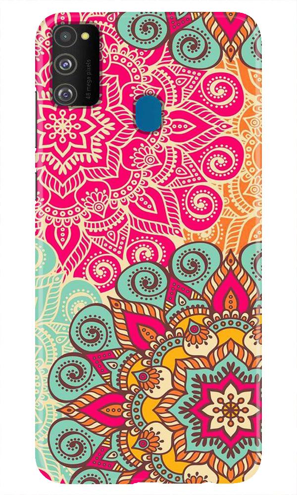 Rangoli art2 Mobile Back Case for Samsung Galaxy M21 (Design - 29) Rangoli art2 Case for Samsung Galaxy M21