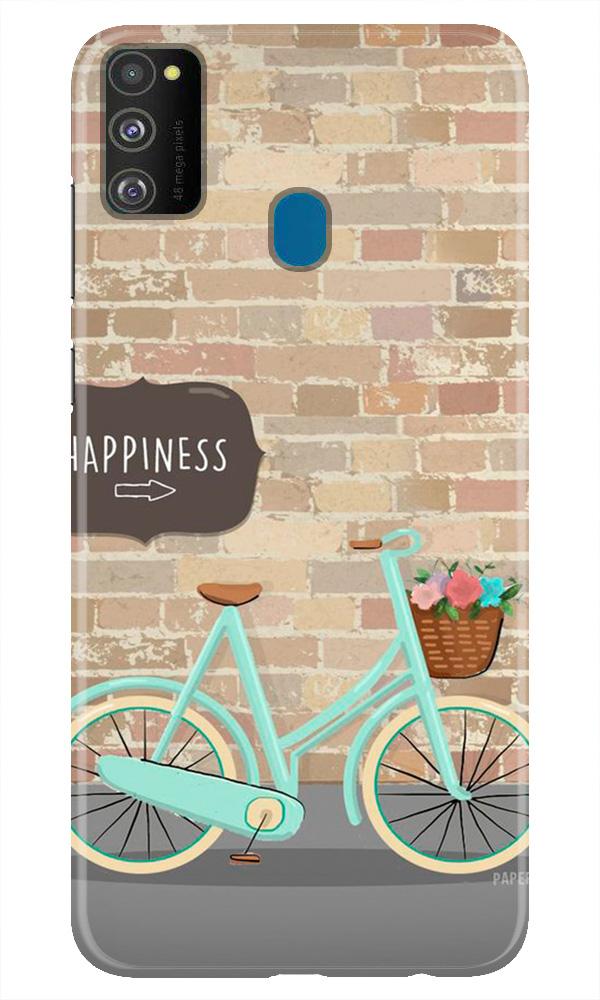 Happiness Mobile Back Case for Samsung Galaxy M21 (Design - 53) Happiness Case for Samsung Galaxy M21