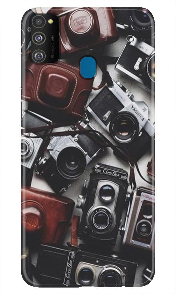 Cameras Mobile Back Case for Samsung Galaxy M21 (Design - 57) Cameras Case for Samsung Galaxy M21