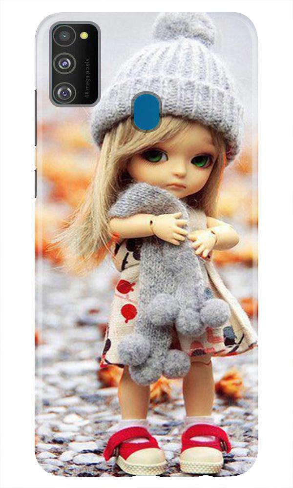 Cute Doll Mobile Back Case for Samsung Galaxy M21 (Design - 93) Cute Doll Case for Samsung Galaxy M21