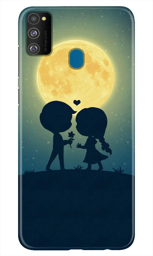 Love Couple Mobile Back Case for Samsung Galaxy M21 (Design - 109) Love Couple Case for Samsung Galaxy M21 (Design - 109)
