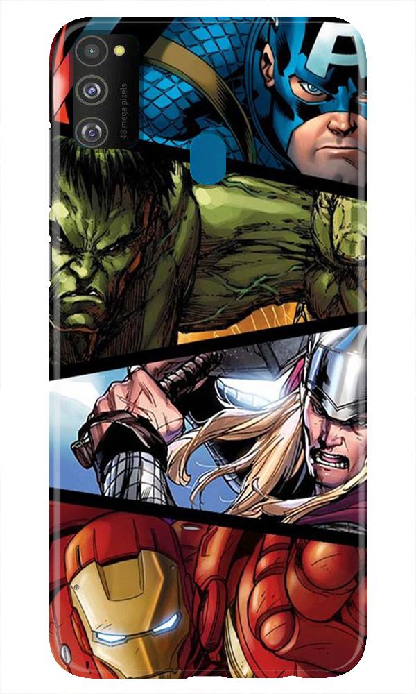 Avengers Superhero Mobile Back Case for Samsung Galaxy M21 (Design - 124) Avengers Superhero Case for Samsung Galaxy M21 (Design - 124)