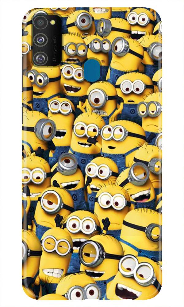 Minions Mobile Back Case for Samsung Galaxy M21 (Design - 126) Minions Case for Samsung Galaxy M21 (Design - 126)
