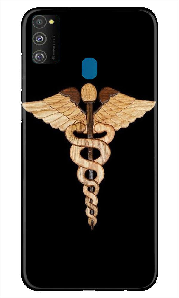Doctor Logo Mobile Back Case for Samsung Galaxy M21 (Design - 134) Doctor Logo Case for Samsung Galaxy M21 (Design - 134)