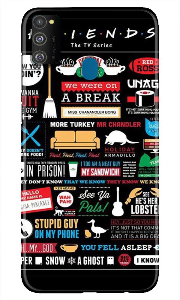 Friends Mobile Back Case for Samsung Galaxy M21 (Design - 145) Friends Case for Samsung Galaxy M21 (Design - 145)