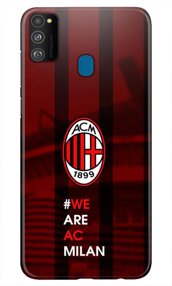 AC Milan Mobile Back Case for Samsung Galaxy M21 (Design - 155) AC Milan Case for Samsung Galaxy M21 (Design - 155)