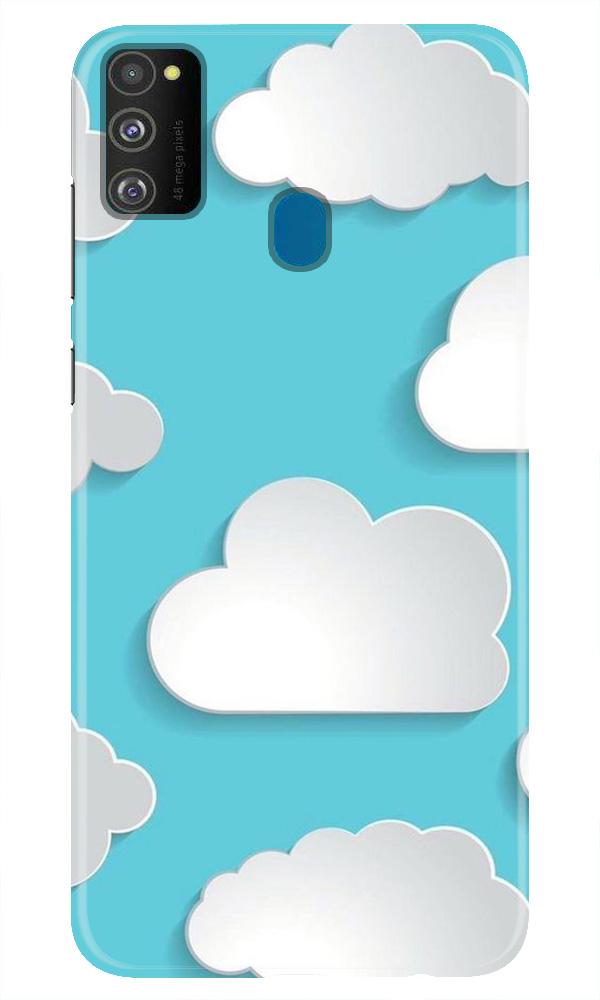 Clouds Mobile Back Case for Samsung Galaxy M21 (Design - 210) Clouds Case for Samsung Galaxy M21 (Design No. 210)