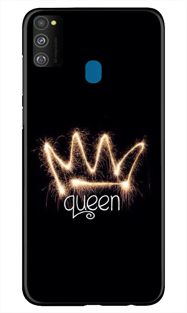 Queen Mobile Back Case for Samsung Galaxy M21 (Design - 270) Queen Case for Samsung Galaxy M21 (Design No. 270)