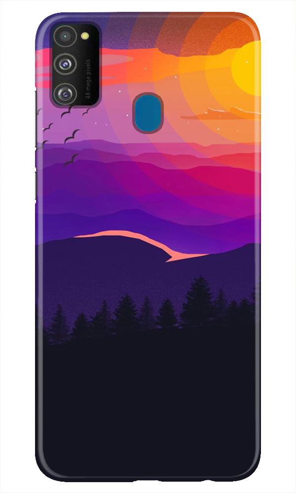 Sun Set Mobile Back Case for Samsung Galaxy M21 (Design - 279) Sun Set Case for Samsung Galaxy M21 (Design No. 279)