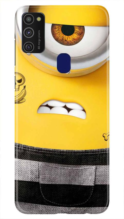 Minion Mobile Back Case for Samsung Galaxy M21 (Design - 324) Minion Mobile Back Case for Samsung Galaxy M21 (Design - 324)
