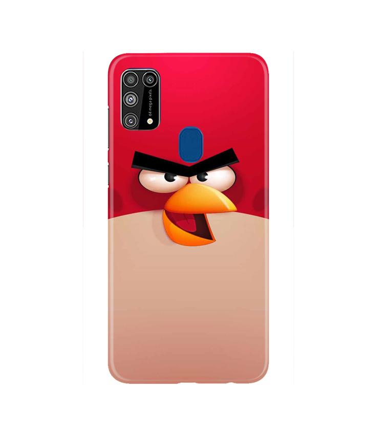 Angry Bird Red Mobile Back Case for Samsung Galaxy M31 (Design - 325) Angry Bird Red Mobile Back Case for Samsung Galaxy M31 (Design - 325)