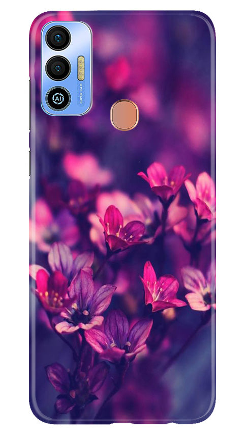 flowers Mobile Back Case for Tecno Spark 7T (Design - 25) flowers Case for Tecno Spark 7T