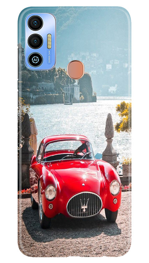 Vintage Car Mobile Back Case for Tecno Spark 7T (Design - 51) Vintage Car Case for Tecno Spark 7T
