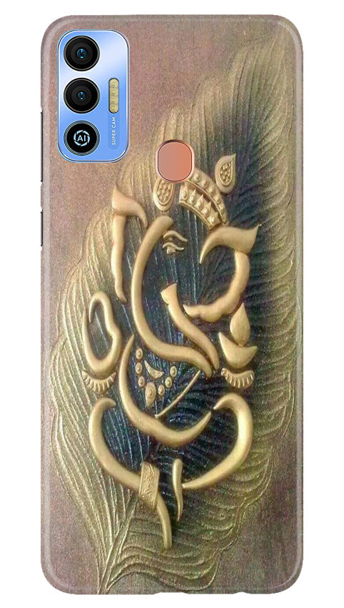 Lord Ganesha Mobile Back Case for Tecno Spark 7T (Design - 100) Lord Ganesha Case for Tecno Spark 7T