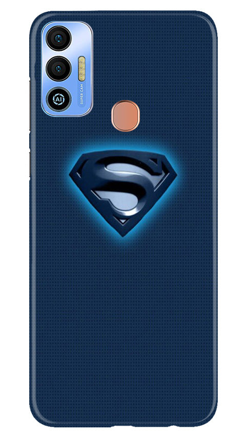 Superman Superhero Mobile Back Case for Tecno Spark 7T (Design - 117) Superman Superhero Case for Tecno Spark 7T (Design - 117)