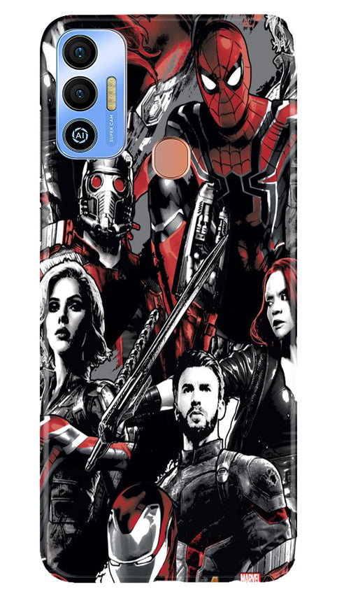 Avengers Mobile Back Case for Tecno Spark 7T (Design - 159) Avengers Case for Tecno Spark 7T (Design - 159)