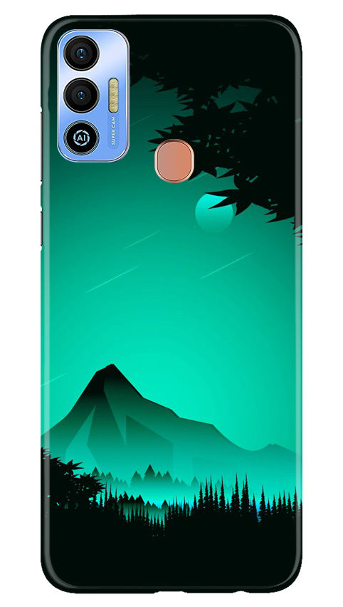 Moon Mountain Mobile Back Case for Tecno Spark 7T (Design - 173) Moon Mountain Case for Tecno Spark 7T (Design - 173)