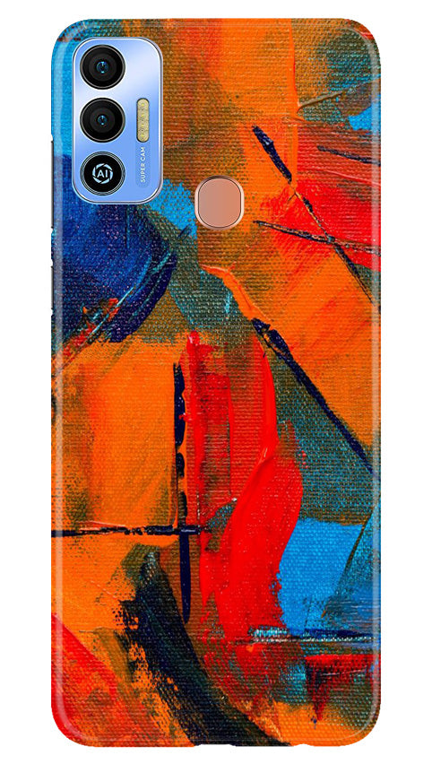 Modern Art Mobile Back Case for Tecno Spark 7T (Design - 205) Modern Art Case for Tecno Spark 7T (Design No. 205)