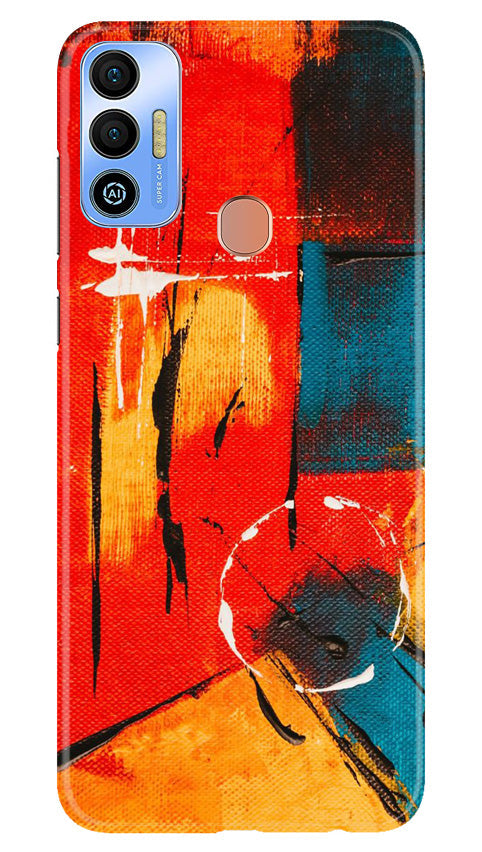 Modern Art Mobile Back Case for Tecno Spark 7T (Design - 207) Modern Art Case for Tecno Spark 7T (Design No. 207)