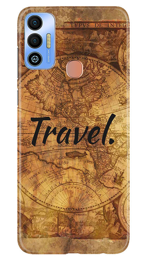 Travel Mobile Back Case for Tecno Spark 7T (Design - 334) Travel Mobile Back Case for Tecno Spark 7T (Design - 334)