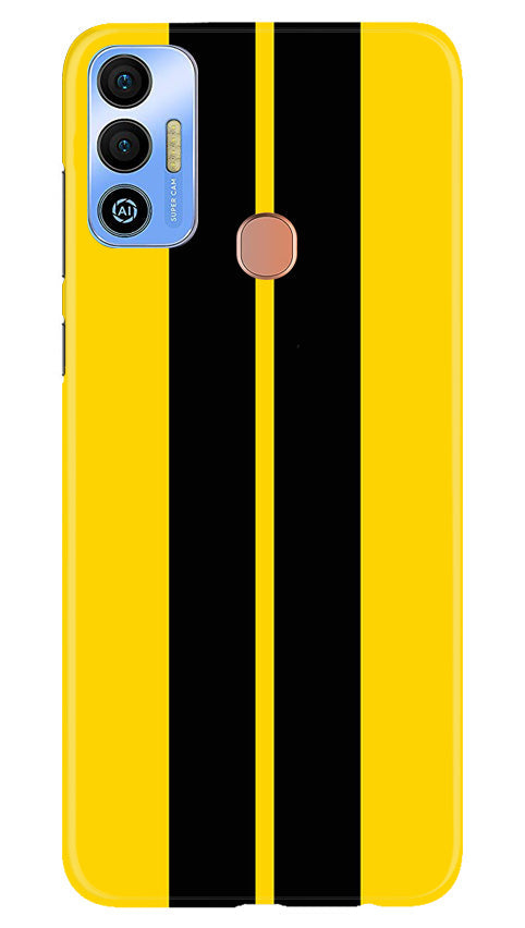 Black Yellow Pattern Mobile Back Case for Tecno Spark 7T (Design - 336) Black Yellow Pattern Mobile Back Case for Tecno Spark 7T (Design - 336)