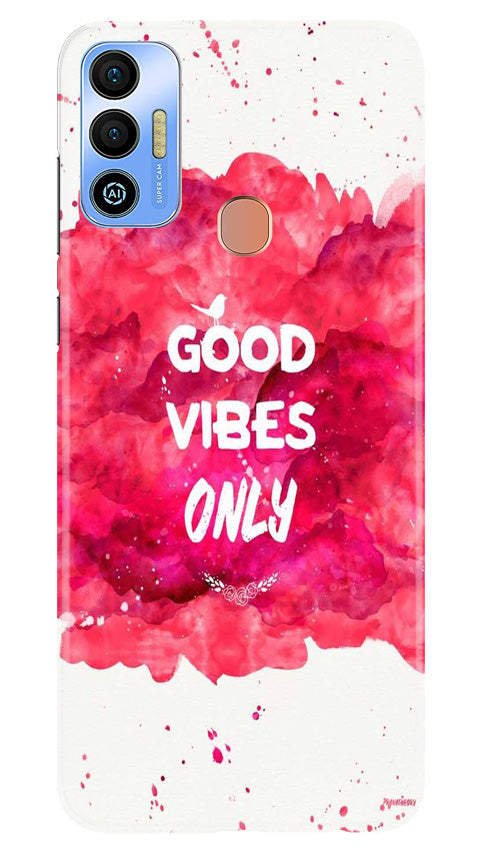 Good Vibes Only Mobile Back Case for Tecno Spark 7T (Design - 351) Good Vibes Only Mobile Back Case for Tecno Spark 7T (Design - 351)