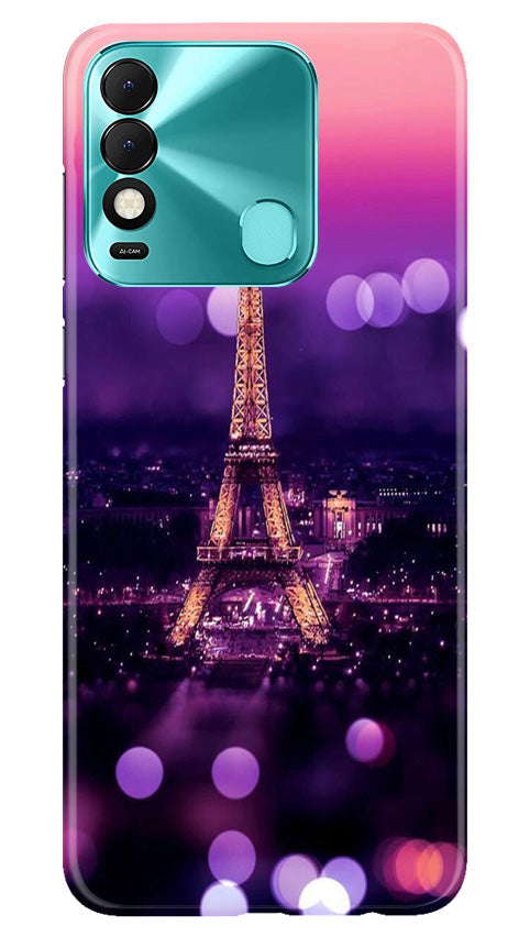 Eiffel Tower Mobile Back Case for Tecno Spark 8 (Design - 86) Eiffel Tower Case for Tecno Spark 8