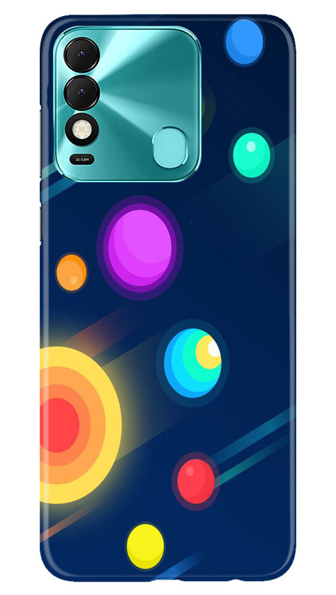 Solar Planet Mobile Back Case for Tecno Spark 8 (Design - 166) Solar Planet Case for Tecno Spark 8 (Design - 166)