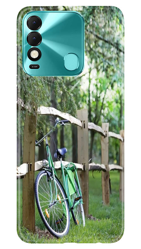 Bicycle Mobile Back Case for Tecno Spark 8 (Design - 177) Bicycle Case for Tecno Spark 8 (Design No. 177)