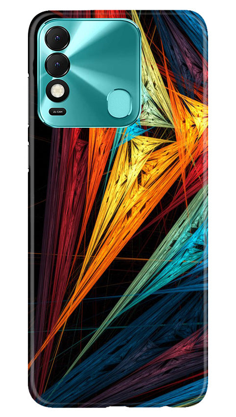 Modern Art Mobile Back Case for Tecno Spark 8 (Design - 197) Modern Art Case for Tecno Spark 8 (Design No. 197)