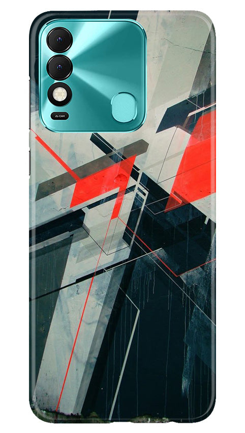 Modern Art Mobile Back Case for Tecno Spark 8 (Design - 199) Modern Art Case for Tecno Spark 8 (Design No. 199)
