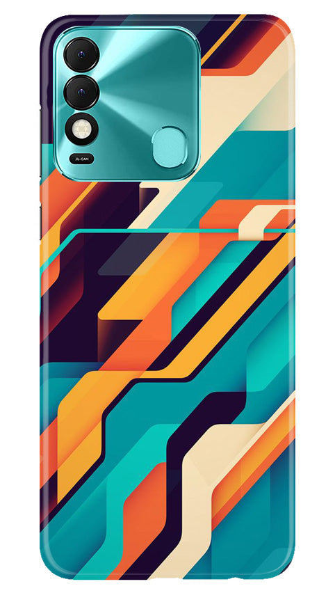 Modern Art Mobile Back Case for Tecno Spark 8 (Design - 201) Modern Art Case for Tecno Spark 8 (Design No. 201)