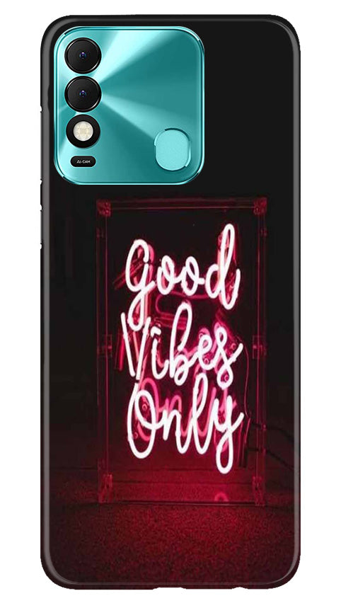 Good Vibes Only Mobile Back Case for Tecno Spark 8 (Design - 314) Good Vibes Only Mobile Back Case for Tecno Spark 8 (Design - 314)