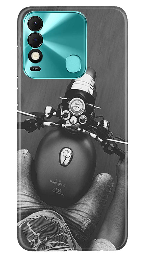 Royal Enfield Mobile Back Case for Tecno Spark 8 (Design - 341) Royal Enfield Mobile Back Case for Tecno Spark 8 (Design - 341)