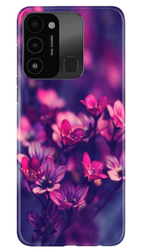 flowers Mobile Back Case for Tecno Spark 8C (Design - 25) flowers Case for Tecno Spark 8C