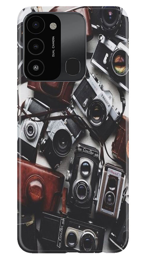 Cameras Mobile Back Case for Tecno Spark 8C (Design - 57) Cameras Case for Tecno Spark 8C