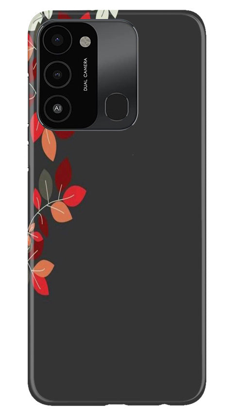 Grey Background Mobile Back Case for Tecno Spark 8C (Design - 71) Grey Background Case for Tecno Spark 8C