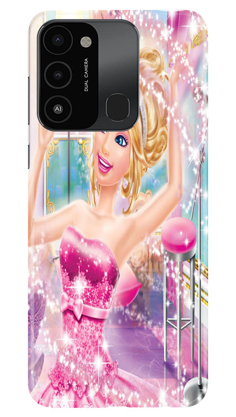 Princesses Mobile Back Case for Tecno Spark 8C (Design - 95) Princesses Case for Tecno Spark 8C