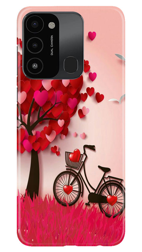 Wolf fight Mobile Back Case for Tecno Spark 8C (Design - 190) Wolf fight Case for Tecno Spark 8C (Design No. 190)