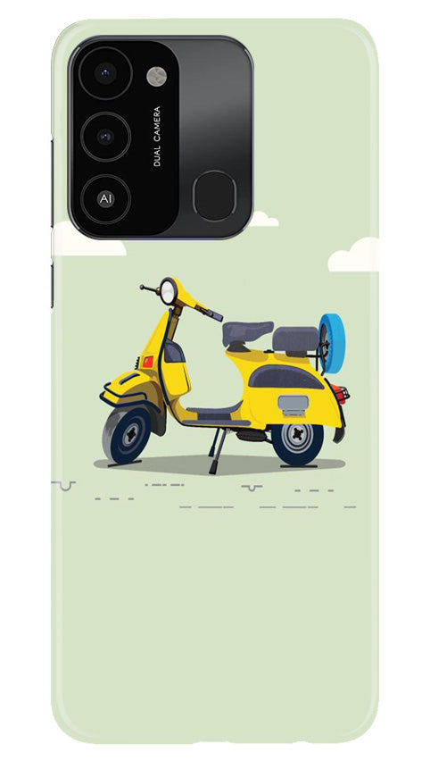 MotorCycle Mobile Back Case for Tecno Spark 8C (Design - 228) MotorCycle Case for Tecno Spark 8C (Design No. 228)