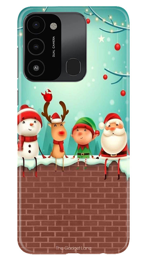 Santa Claus Mobile Back Case for Tecno Spark 8C (Design - 296) Santa Claus Mobile Back Case for Tecno Spark 8C (Design - 296)