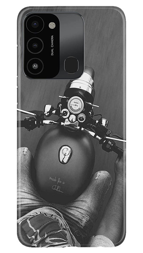 Royal Enfield Mobile Back Case for Tecno Spark 8C (Design - 341) Royal Enfield Mobile Back Case for Tecno Spark 8C (Design - 341)