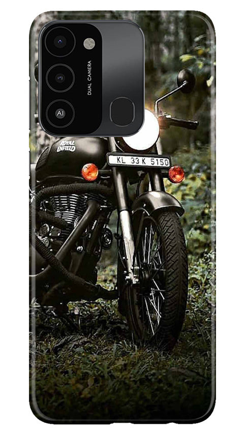 Royal Enfield Mobile Back Case for Tecno Spark 8C (Design - 343) Royal Enfield Mobile Back Case for Tecno Spark 8C (Design - 343)