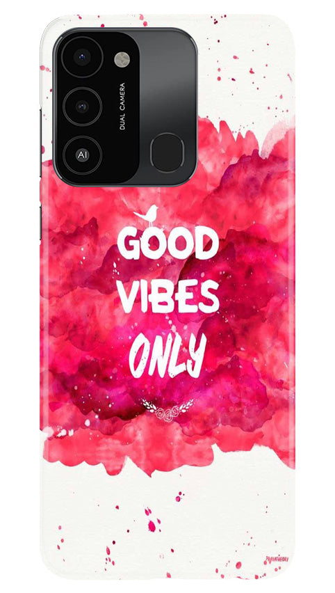 Good Vibes Only Mobile Back Case for Tecno Spark 8C (Design - 351) Good Vibes Only Mobile Back Case for Tecno Spark 8C (Design - 351)