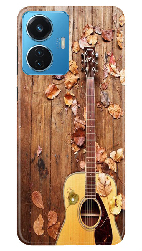 Guitar Mobile Back Case for Vivo T1 44W (Design - 43) Guitar Case for Vivo T1 44W