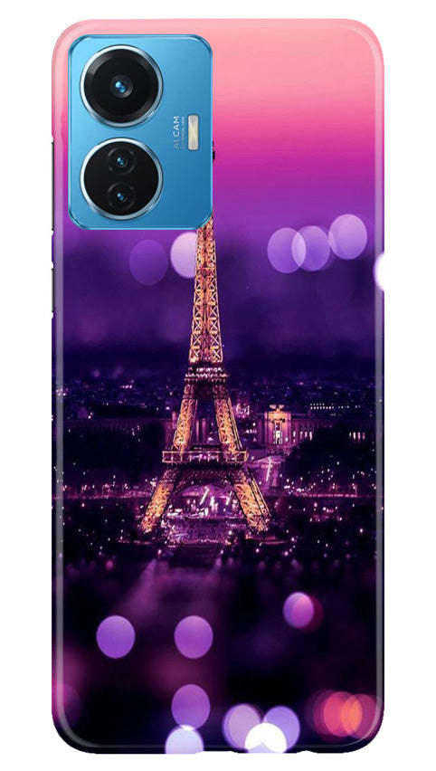 Eiffel Tower Mobile Back Case for Vivo T1 44W (Design - 86) Eiffel Tower Case for Vivo T1 44W