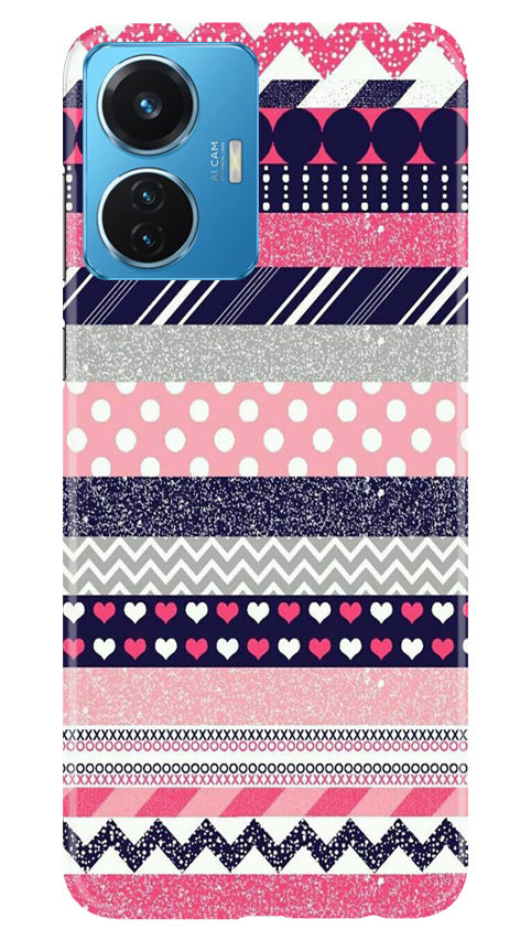 Pattern3 Mobile Back Case for Vivo T1 44W (Design - 90) Pattern3 Case for Vivo T1 44W