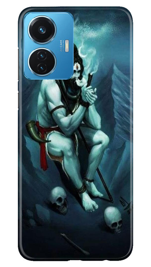 Lord Shiva Mahakal2 Mobile Back Case for Vivo T1 44W (Design - 98) Lord Shiva Mahakal2 Case for Vivo T1 44W