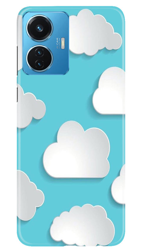 Clouds Mobile Back Case for Vivo T1 44W (Design - 179) Clouds Case for Vivo T1 44W (Design No. 179)